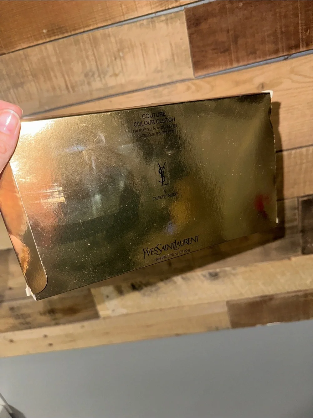 Yves Saint Laurent (YSL) - Couture Clutch - Desert Nude - 10 pan
